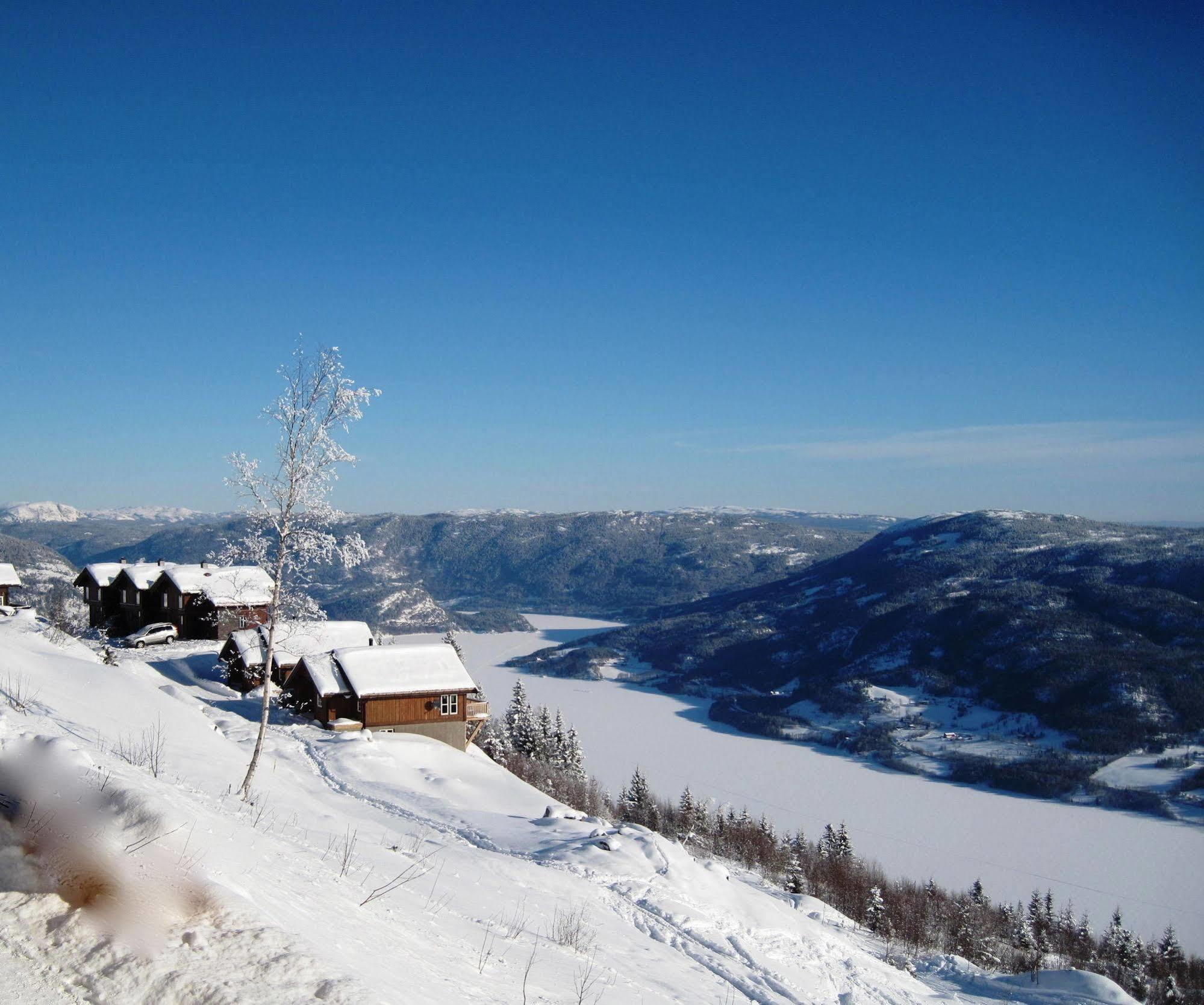 Norefjell - Storhytte Med Jacuzzi Og Fantastisk Beliggenhet Noresund 외부 사진